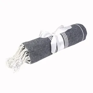 Asciugamano da Spiaggia Fouta con Frange Personalizzabile - Product Image 3