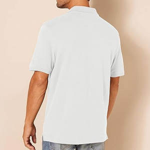 Camisa de Golf para Hombre, Corte Entallado, Secado Rápido, 100% Algodón, Antiarrugas, Estampada - Product Image 5