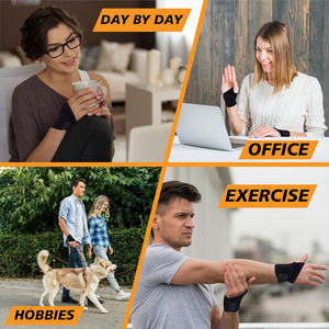 ผ้าพันข้อมือนีโอพรีนสำหรับออกกำลังกาย โยคะ ยกน้ำหนัก - ปรับระดับการบีบอัดได้ ระบายอากาศได้ดี ป้องกันโรคข้ออักเสบ - Product Image 4