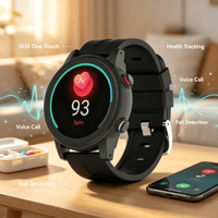 Reloj Inteligente L23 4G GPS para Personas Mayores con Llamada de Emergencia SOS, Alerta de Vida, Monitoreo de Salud, Compatible con Android Launcher API SDK