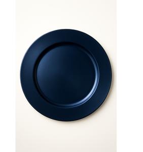 Assiette de présentation en métal pour mariage et événements, vente en gros, personnalisée, faite à la main, luxe, sous-assiette décorative en métal - Product Image 1