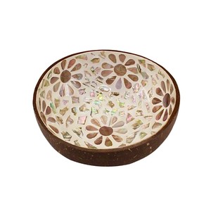 Cuenco de cáscara de coco de nácar hecho a mano, nuevo diseño, utensilios de cocina, vajilla, decoración del hogar de Vietnam, venta al por mayor - Product Image 1