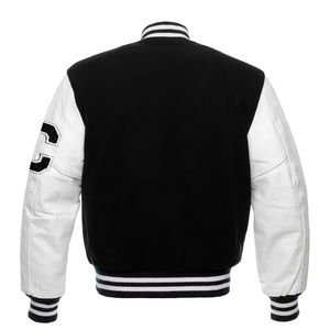 Veste décontractée d'hiver pour homme avec capuche, col montant, motif uni et logo frontal - Product Image 4