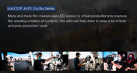 Pantalla LED de Proyección de Películas en 3D Jode, Pantalla de Video HD para Escenarios, VFX, VR, VP, XR, Estudio de Producción Virtual, Curva e Inmersiva, 7680Hz