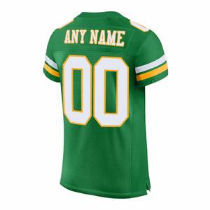 Nom de l'équipe maillot de football américain personnalisé Polyester fait broderie Logo sport mode fan maillot de football - Product Image 4