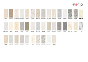 Carreaux en porcelaine de luxe 600x1200 mm, finition pierre veinée lisse, idéal pour les intérieurs résidentiels et commerciaux modernes - Product Image 2