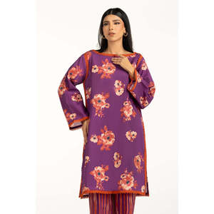 Ensemble Coordonné Imprimé Croisé IPST-55121 – Tenue Décontractée 2 Pièces en Crêpe pour Printemps/Été Taille XS MOQ 2 pièces - Product Image 6