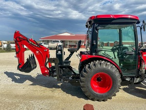Meilleur prix pour tracteur robuste TYM T474HC avec chargeur et pelle rétrocaveuse, 48 CV, 4x4, pour opérations agricoles, agriculture et préparation des terres - Product Image 2