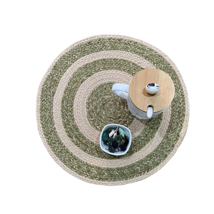 Meilleures ventes 100% tapis de table tressés en coton et tampons pour la décoration de table pour la maison et l'hôtel - Product Image 1