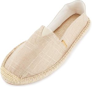 Alpargatas de lona de color personalizado, zapatos de yute respetuosos con el medio ambiente para verano e invierno - Product Image 1