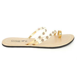 Pantuflas para Mujer (J-530) - Doradas - Product Image 2