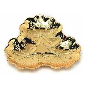 ถาดเสิร์ฟรูปใบไม้ทำจากโลหะอุปกรณ์ในครัวถาดใช้อาหารเย็นดีไซน์ใหม่ล่าสุด - Product Image 6