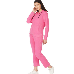 Venta caliente Chándal de gimnasio para mujer 100% Algodón Slim Fit XL Tamaño Mejor calidad Pakistán Hecho Logo Tallas grandes sin costuras para el invierno - Product Image 3