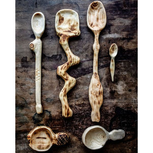 Trendy <b>Wooden</b> Cutlery Set Kitchen Disposable Eco-Friendly <b>Wooden</b> Spoons Set Multi Color <b>Bamboo</b> Flatware Set with Cheap Price - Product Image 2