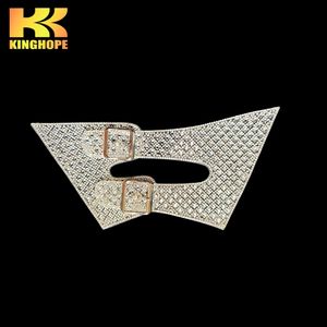 Sandalias de Mujer Kinghope Directas de Fábrica con Tira Tejida y Adorno de Pedrería, Estilo Moderno para Dama - Product Image 5