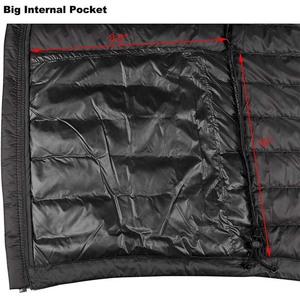 Servicio OEM, Chaqueta de Burbujas de Nailon Personalizada, Chaqueta Acolchada de Invierno para Hombre, con Capucha Extraíble, Procesada y Recubierta, Venta al por Mayor en Pakistán - Product Image 6