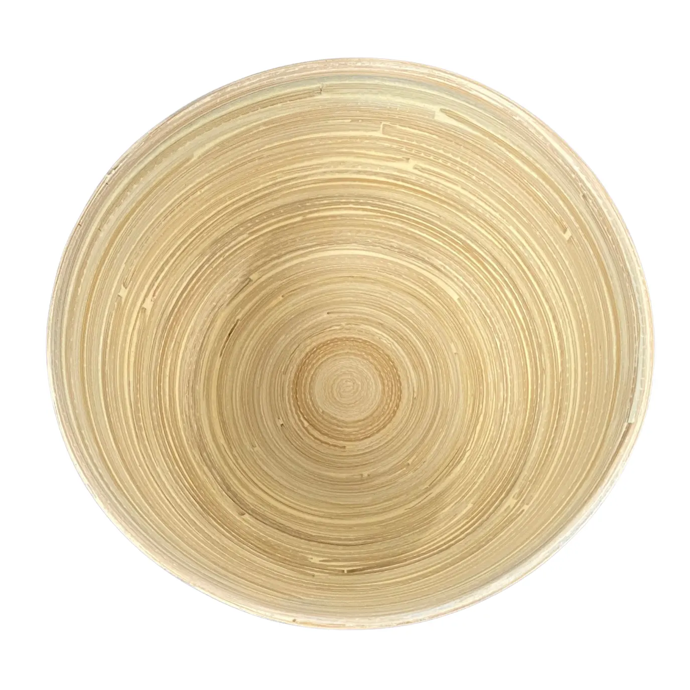 Good Price handicraft coiled bamboo ecofriendly Organic spun bamboo bowls safe for health Homeware Crafts Made In Vietnam