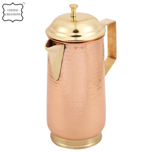 Copper <b>Water</b> <b>Jug</b> Use As to Serve <b>Water</b> on Dinning Table in Stock and Reasonable Price - Product Image 4