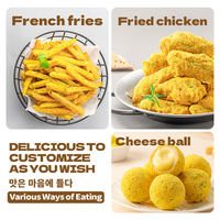 Curry Dorado Cálido con Sabor Umami, Textura en Polvo Delicada con Aroma Agradable, Práctico Envase de Medio Kilo para Pequeños Procesadores de Alimentos
