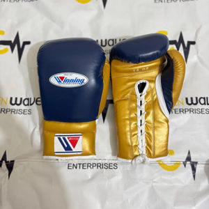 Gants de boxe professionnels de nouvelle conception du fabricant, équipement de combat et d'entraînement, gants de boxe en cuir Winning, gants de qualité supérieure - Product Image 3