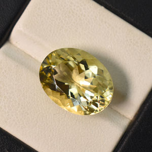 Citrino Natural Claro Pálido 17X13X9 mm 10.42 Cts Piedra Preciosa Suelta Para Joyería - Product Image 3