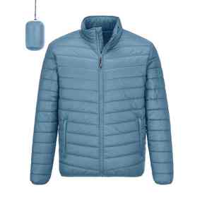 Chaqueta acolchada ligera y cálida diseñada para viajes de invierno con costuras duraderas y protección aislante confiable. - Product Image 1