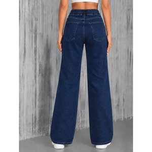 Pantalones Vaqueros Kadin Yuksel con Bolsillos en la Cintura, 38592 - Azul - Product Image 3