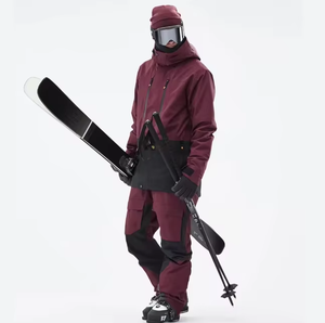 <b>Men's</b> <b>Waterproof</b> Ski <b>Suit</b> Windproof Snowsport Jacket and Pants Set Hooded Breathable Winter Outdoor Wear - Product Image 6