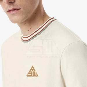 T-shirts pour hommes avec logo personnalisé OEM, manches courtes, séchage rapide, vente en gros, prix 2025 - Product Image 2