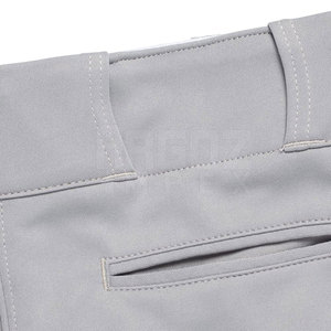 Pantalones deportivos de alta calidad personalizados al por mayor para hombres, ropa de equipo de béisbol transpirable en Tallas grandes - Product Image 6