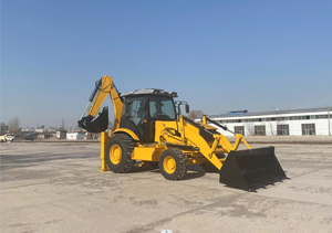 Chargeuse-pelleteuse 3 tonnes à prix d'usine avec pelle arrière et chargeur frontal - Product Image 2