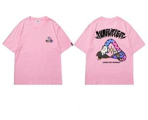 T-shirt Slim Fit Personnalisable Style High Street en Bambou Tricoté en Coton pour Homme-Vente à Chaud de Luxe - Product Image 4