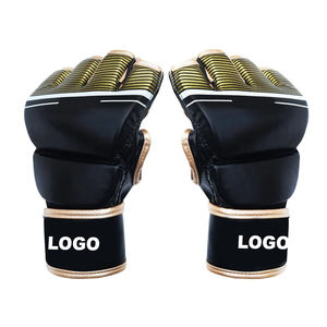 Guantes de MMA para Exteriores Impermeables de la Mejor Calidad, Diseño Personalizado al por Mayor, Servicios OEM, Guantes de MMA de Cuero con Logotipo Personalizado para Hombre - Product Image 5