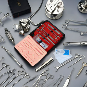 Kit de chirurgie de pratique de suture en acier inoxydable de haute qualité avec prix d'usine de conception OEM de logo personnalisé - Product Image 2