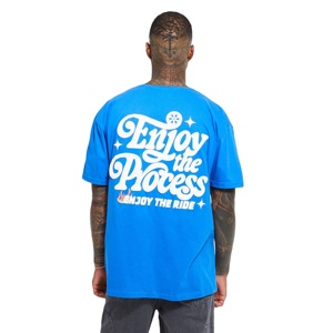 เสื้อยืดปักลายกำมะหยี่สำหรับผู้ชายเสื้อยืดผ้าฝ้ายปักลายกราฟิกดิจิทัลลายกราฟิกโลโก้100% แบบหลวม - Product Image 2