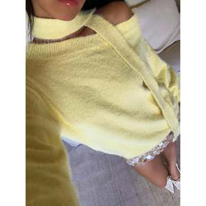 Cardigan décontracté d'hiver pour femme avec appliques brodées, dentelle et col à nœud - Product Image 3