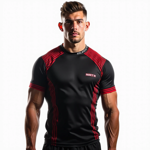 Get Get Rash Guards Vente en gros MMA Get Apparel Équipement d'entraînement sublimé pour Gym Sports de combat et entraînement Get - Product Image 6