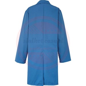 Blouse de laboratoire d'hôpital à manches longues et poches, vente en gros de blouses de laboratoire professionnelles en coton pour médecins et infirmières - Product Image 5