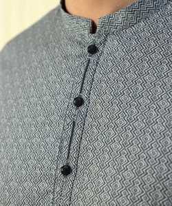 Vente en gros de robe pakistanaise Shalwar Kameez tenue musulmane authentique pour hommes de styles stylistes vêtements ethniques - Product Image 6