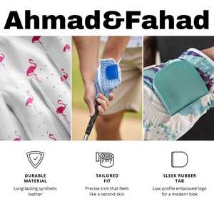 Gants de golf en cuir Cabretta de qualité supérieure pour une meilleure adhérence et des performances respirantes avec poignées pour hommes femmes et enfants - Product Image 4