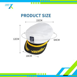 เสื้อโค้ทกันน้ำสำหรับผู้ใหญ่ผู้ชาย, ชุดคอสเพลย์ผ้าฝ้ายกัปตันเรือสวมใส่ได้ทั้งชายและ100% เหมาะสำหรับงานปาร์ตี้ล่องเรือทะเล - Product Image 2