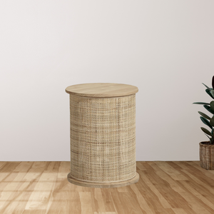 Silla de caña de ratán contemporánea, taburete de café hecho a mano, mesita de noche, muebles originales de Indonesia para el hogar para sala de estar, venta al por mayor - Product Image 6