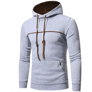 Sweats à capuche personnalisés à la mode pour hommes 100% coton épais sérigraphie de qualité Streetwear surdimensionné pulls à capuche pour hommes - Product Image 4