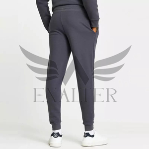 OEM Survêtements d'hiver en coton respirant pour hommes, coupe ajustée, joggings empilés avec pantalon à capuche, ensembles de joggings deux pièces - Product Image 5