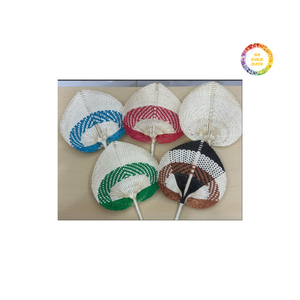 Ventilador de mano de bambú natural de Vietnam artesanía tradicional hecha a mano para decoración de eventos de enfriamiento de verano y venta al por mayor - Product Image 6