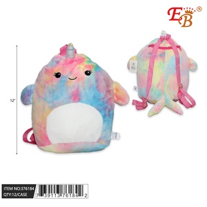 12 \ "peluche cavallo zaino carino PVC e cotone peluche 12 pz/CS - Product Image 1