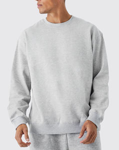 Sweat-shirt Hip Hop surdimensionné de qualité supérieure 100% coton Logo imprimé DTG personnalisé Streetwear Sweat-shirts et sweats à capuche lourds - Product Image 3