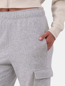 Pantalones Cargo de cintura alta para mujer Joggers góticos de estilo bolsillo personalizados con decoración pintada Pantalones de gimnasio de invierno - Product Image 4