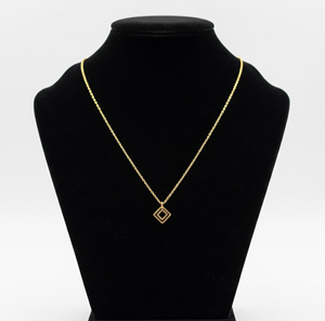 Collar de cadena de eslabones minimalista de plata 925 de alta calidad colgante de hoja de trébol nuevo diseño oro rodio uso diario regalo para mujeres - Product Image 6