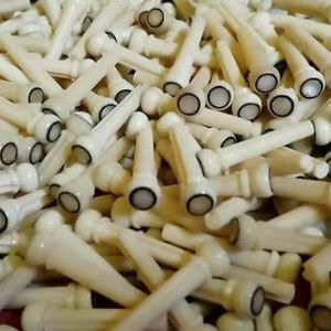 หมุดสะพานกีตาร์ทำจากกระดูกหอยเป๋าฮื้อ 100% กระดูกควายแท้ คุณภาพสูง - Product Image 1